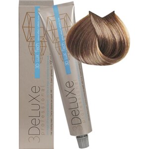 Крем-краска для волос 3DeLuXe Professional 9.0 Очень светлый блондин 100мл