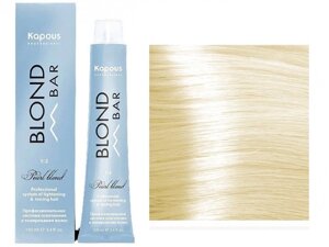 Крем-краска для волос Blond bar Kapous Professional с экстрактом жемчуга Спец блонд 1000 Натуральный