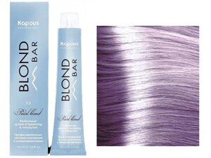 Крем-краска для волос Blond bar Kapous Professional с экстрактом жемчуга Тонирование 022 Пудровый сапфир