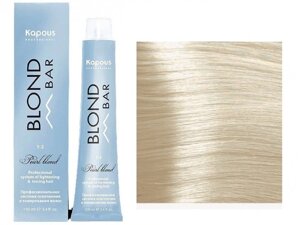 Крем-краска для волос Blond bar Kapous Professional с экстрактом жемчуга Тонирование 023 Перламутровое утро