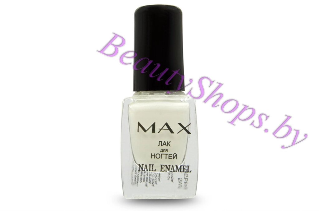 Лак для ногтей MAX 5мл белый от компании Интернет-магазин BeautyShops - фото 1