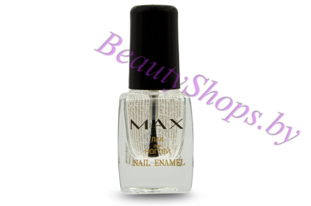 Лак для ногтей MAX 5мл прозрачный от компании Интернет-магазин BeautyShops - фото 1