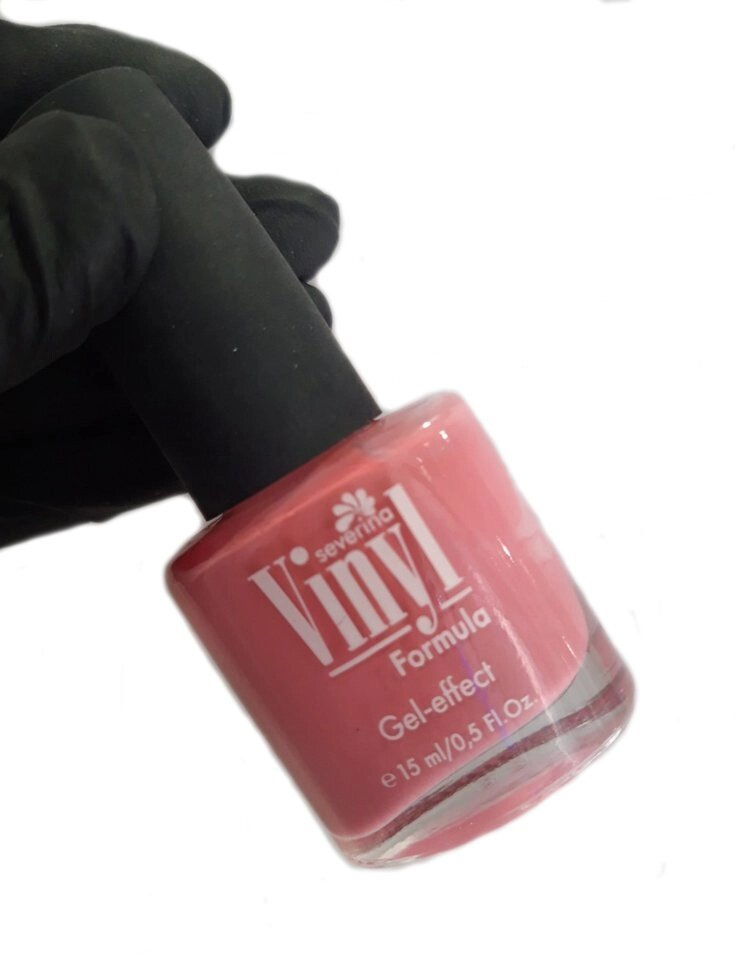 Лак для ногтей с гелевым эффектом Severina "Vinyl" №12 Розово-фиолетовый 15мл от компании Интернет-магазин BeautyShops - фото 1