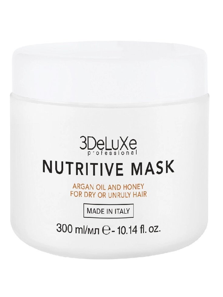 Маска для волос питательная 3DeLuXe Nutritive Mask 300мл от компании Интернет-магазин BeautyShops - фото 1