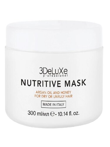 Маска для волос питательная 3DeLuXe Nutritive Mask 300мл