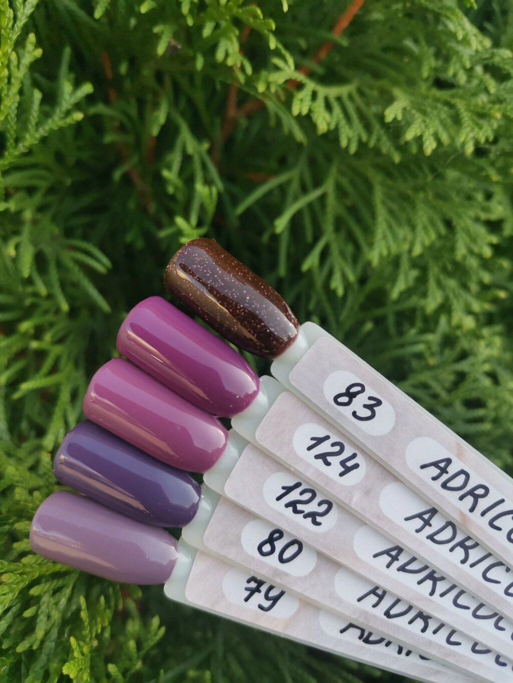 Набор гель-лаков AdriCoco 5шт по 8мл от компании Интернет-магазин BeautyShops - фото 1
