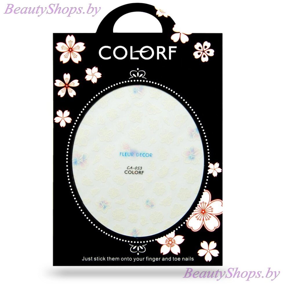 Наклейки для дизайна на клейкой основе COLORF CA-053 от компании Интернет-магазин BeautyShops - фото 1