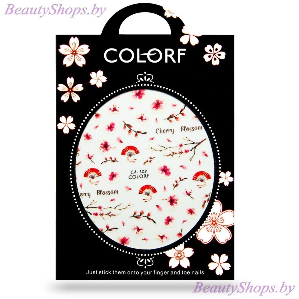 Наклейки для дизайна на клейкой основе COLORF CA-128 от компании Интернет-магазин BeautyShops - фото 1