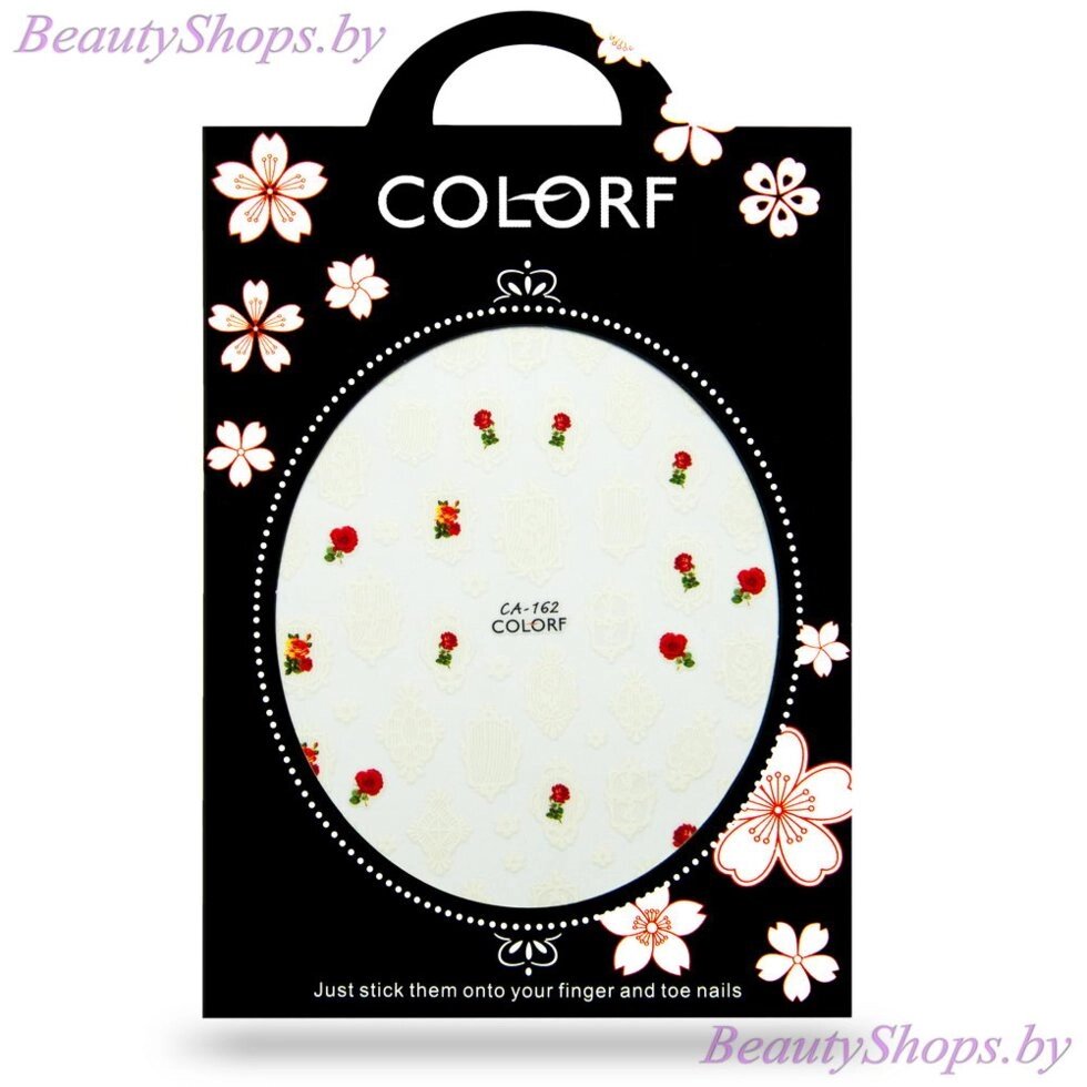 Наклейки для дизайна на клейкой основе COLORF CA-162 от компании Интернет-магазин BeautyShops - фото 1