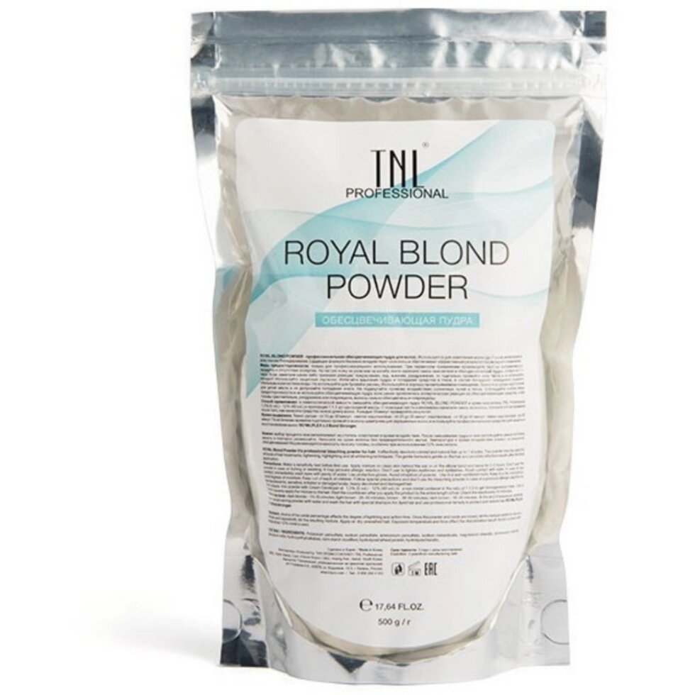 Обесцвечивающая пудра для волос TNL Royal Blond Powder 500гр от компании Интернет-магазин BeautyShops - фото 1