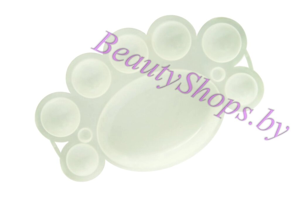 Палитра для красок белая от компании Интернет-магазин BeautyShops - фото 1