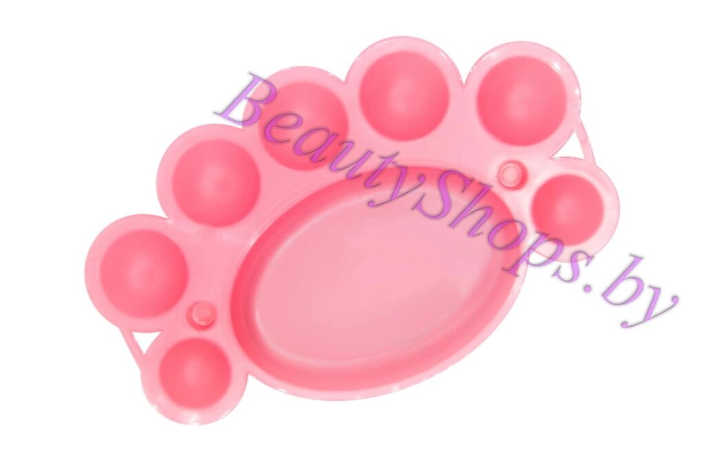 Палитра для красок розовая от компании Интернет-магазин BeautyShops - фото 1