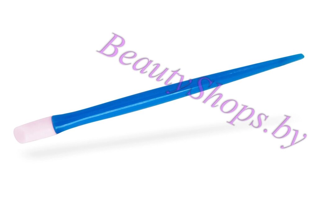 Палочка для кутикулы с силиконовым наконечником голубая от компании Интернет-магазин BeautyShops - фото 1