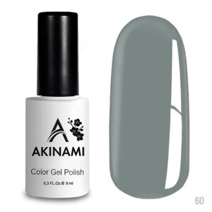 Гель-лак Akinami 9мл №60 Ash Blue