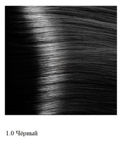 Крем-краска для волос Kapous Hyaluronic 1.0 Чёрный