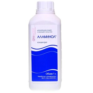 Аламинол Концентрат Дезинфицирующее и моющее средство 1 литр