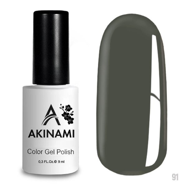 Гель-лак Akinami 9мл №91 Aluminum - обзор