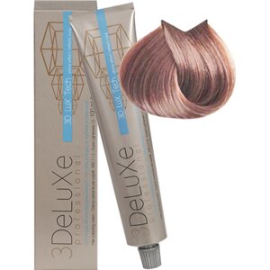 Крем-краска для волос 3DeLuXe Professional 9.22 Очень светлый блондин розовый ирис 100мл