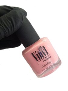 Лак для ногтей с гелевым эффектом Severina "Vinyl" №10 Розовый 15мл