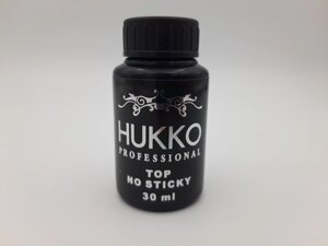 Топ для гель-лака Hukko Top Gloss без липкого слоя 30мл без кисти