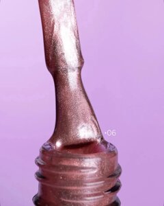 Гель-лак кошачий глаз AdriCoco Satin Kitty Шелковая кошка 06 8мл