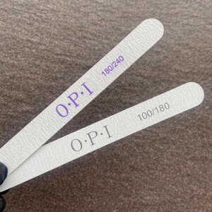 Пилки для ногтей OPI Овал тонкие в ассортименте