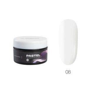 Жёсткий гель для наращивания ногтей TNL Pastel 08 Прозрачный