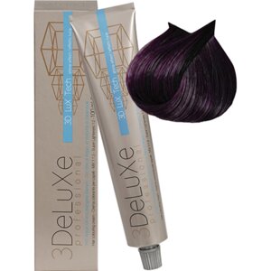 Крем-краска для волос 3DeLuXe Professional 4.20 Каштановый ирис 100мл