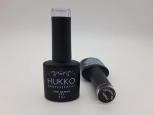 Топ для гель-лака Hukko Top Gloss с липким слоем 8мл