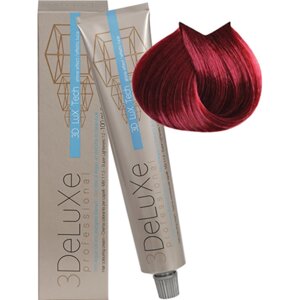 Крем-краска для волос 3DeLuXe Professional 7.62 Блондин фиолетово-красный 100мл