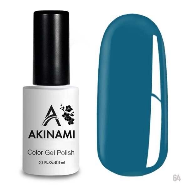 Гель-лак Akinami 9мл №64 Azure - акции