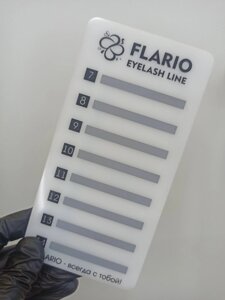 Планшет для ресниц Flario на 8 полос