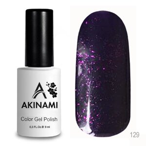 Гель-лак Akinami 9мл №129 Magic Violet