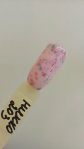 Гель-лак Hukko 8мл 203 с поталью
