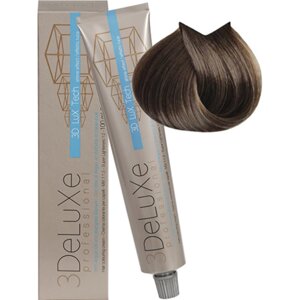 Крем-краска для волос 3DeLuXe Professional 7.07 Холодный блондин 100мл