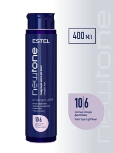 Тонирующая маска для волос Estel Newtone 10/6 Светлый блондин фиолетовый 400мл