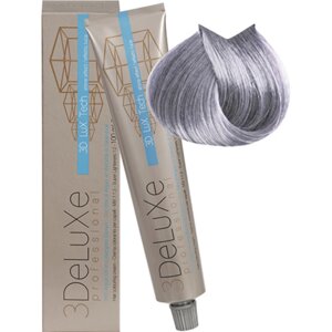 Крем-краска для волос 3DeLuXe Professional 10.11 Платиновый блондин интенсивный пепельный 100мл