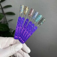 Гель для дизайна AdriCoco Adri Shine светоотражающий с голографическим глиттером