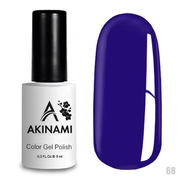 Гель-лак Akinami 9мл №68 Ultramarine - особенности