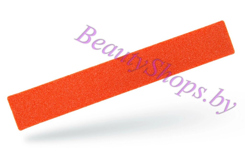 Пилка-шлифовщик 100/180 оранжевая широкая от компании Интернет-магазин BeautyShops - фото 1