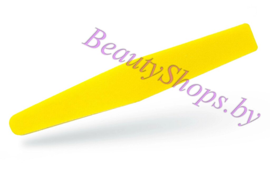 Пилка-шлифовщик  100/180 желтая ромб от компании Интернет-магазин BeautyShops - фото 1