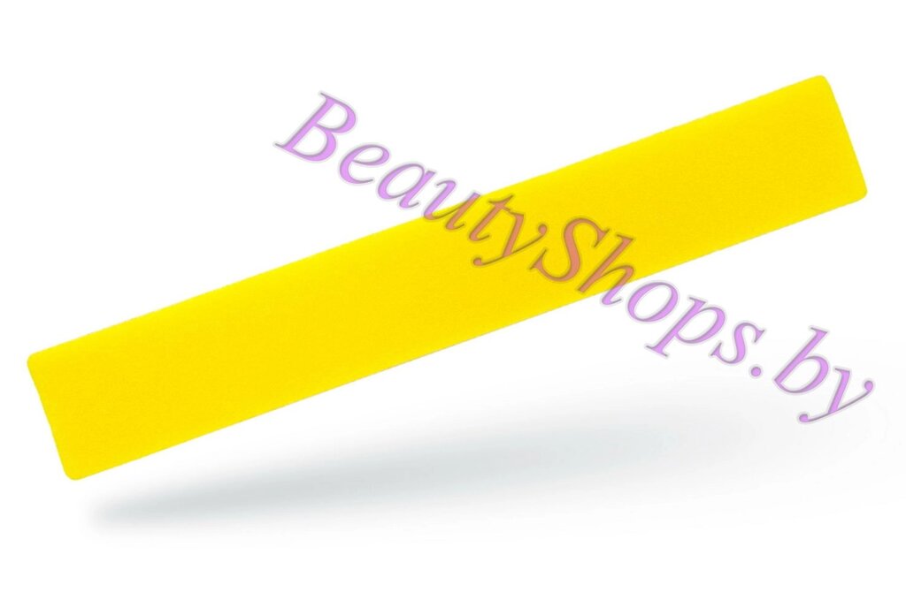Пилка-шлифовщик 100/180 желтая широкая от компании Интернет-магазин BeautyShops - фото 1