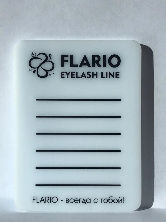 Планшет для ресниц Flario на 6 полос от компании Интернет-магазин BeautyShops - фото 1