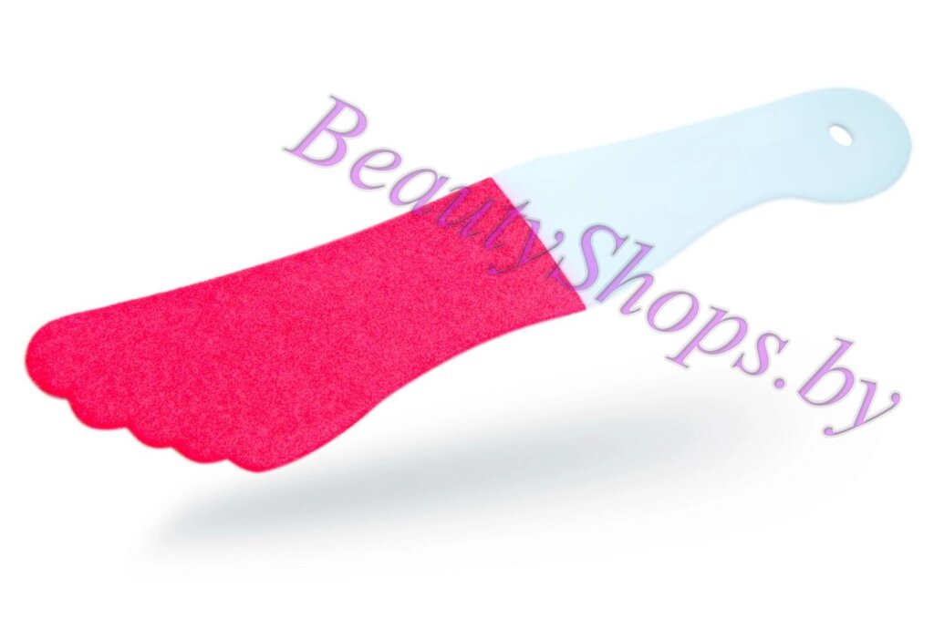 Терка для ног Ellis двусторонняя розовая от компании Интернет-магазин BeautyShops - фото 1
