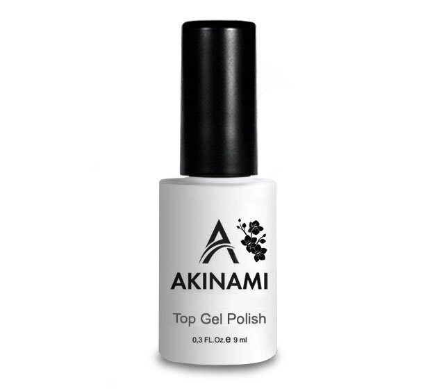 Топ для гель-лака Akinami без липкого слоя 9мл от компании Интернет-магазин BeautyShops - фото 1