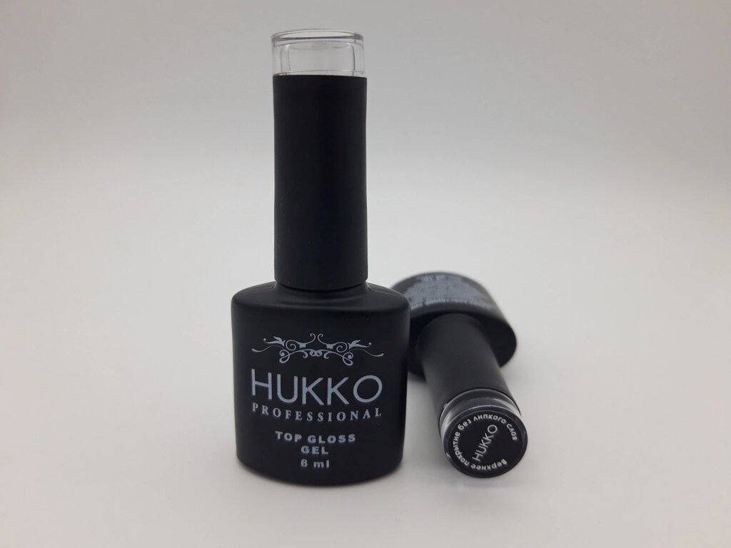 Топ для гель-лака Hukko Top Gloss без липкого слоя 8мл от компании Интернет-магазин BeautyShops - фото 1