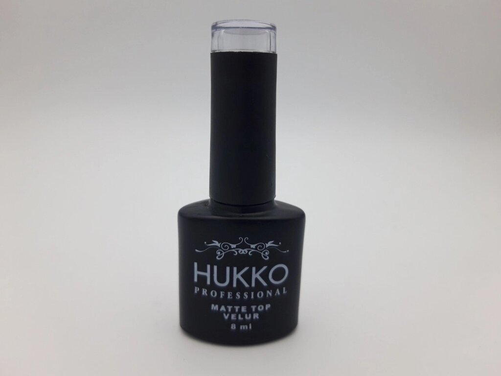 Топ матовый для гель-лака Hukko Matte Top Velvet без липкого слоя 8мл от компании Интернет-магазин BeautyShops - фото 1