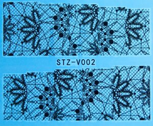 Водная наклейка слайдер-дизайн STZ-V002