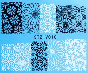 Водная наклейка слайдер-дизайн STZ-V010