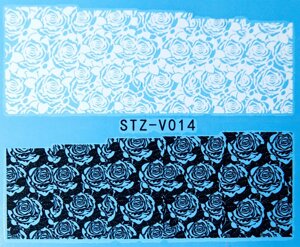 Водная наклейка слайдер-дизайн STZ-V014